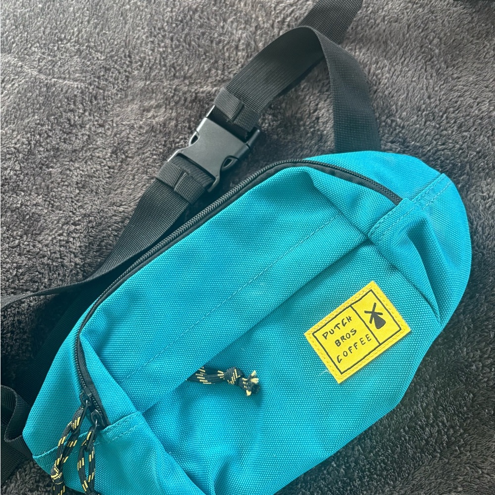 Dutch Bros Teal Crossbody Bag